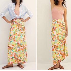 Anthropologie Farm Rio maxi skirt szL MOVING! MAKE A REASONABLE OFFER!